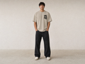 P.U.L.L & B.E.A.R Donald Duck Varsity T-Shirt – Stone