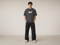 P.U.L.L & B.E.A.R STWD Graphic Relaxed-Fit T-Shirt – Washed Grey