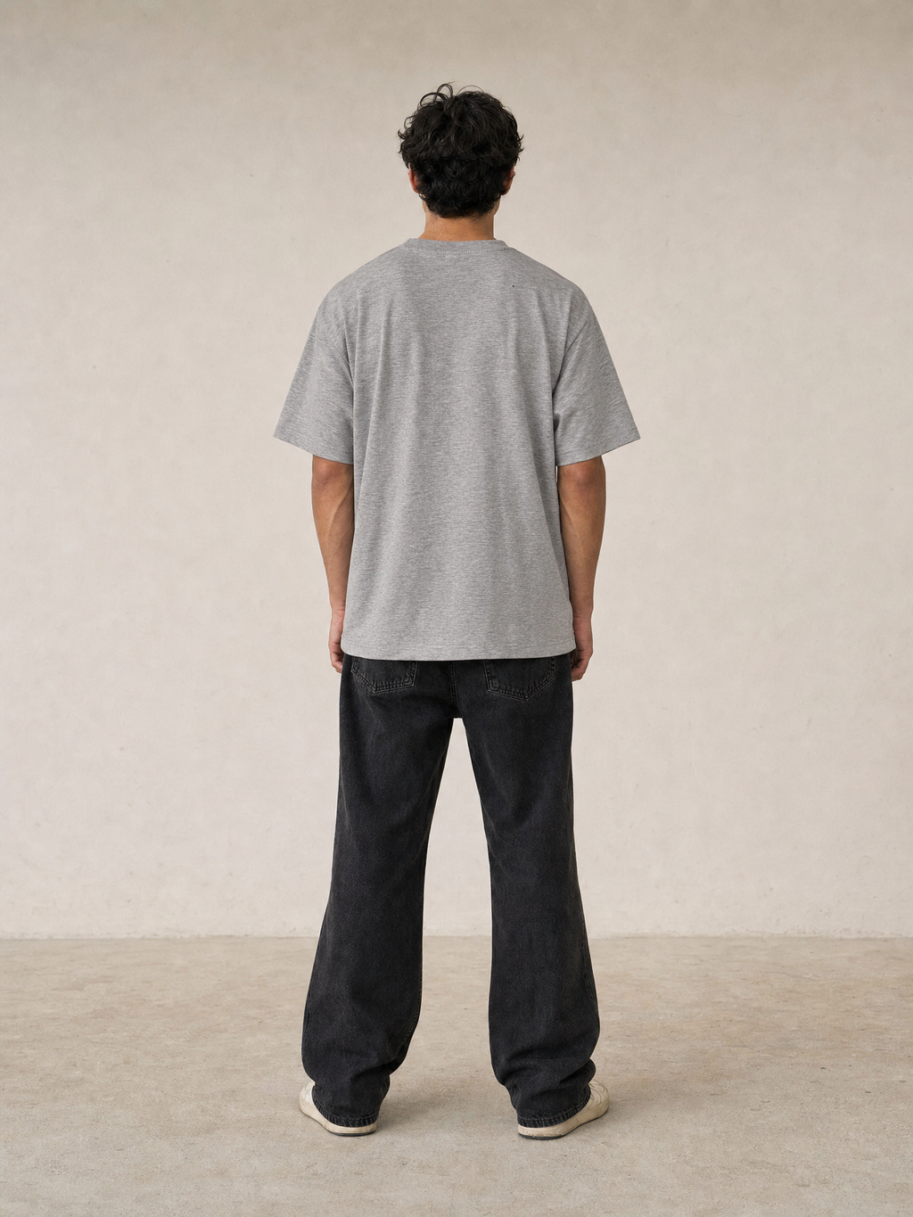 P.U.L.L & B.E.A.R STWD Logo T-Shirt – Heather Grey