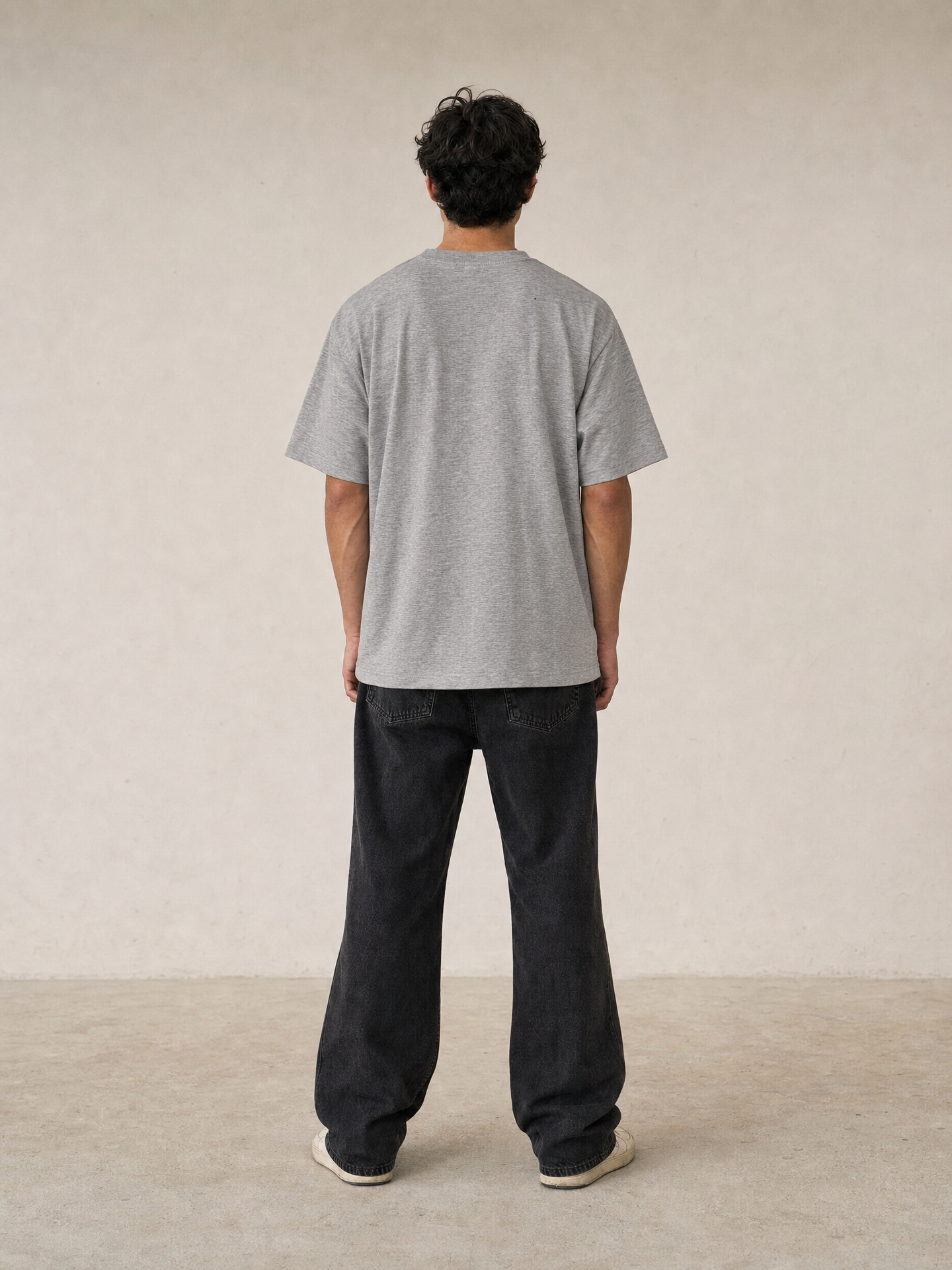 P.U.L.L & B.E.A.R STWD Logo T-Shirt – Heather Grey
