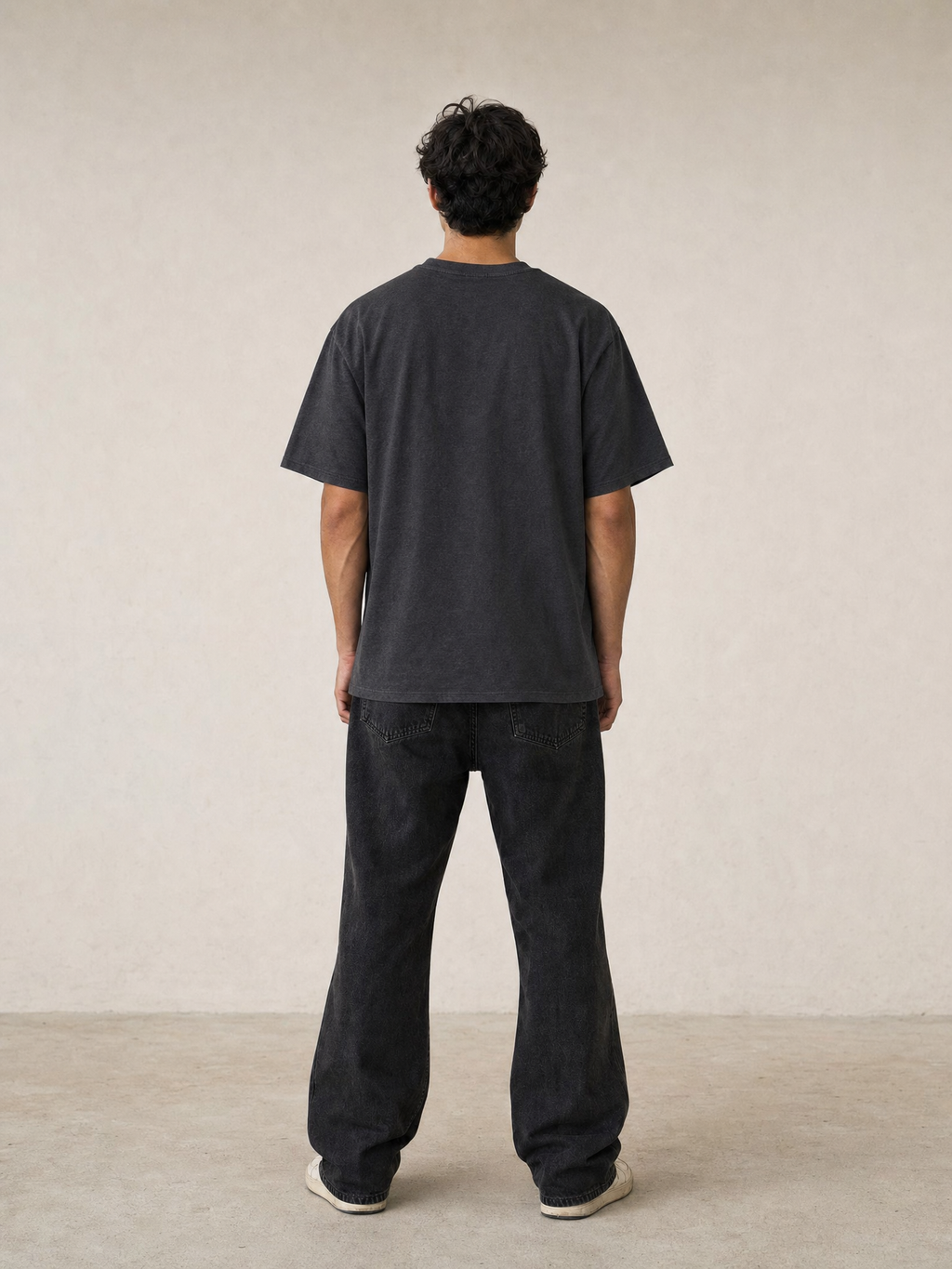 P.U.L.L & B.E.A.R STWD Graffiti T-Shirt – Washed Charcoal