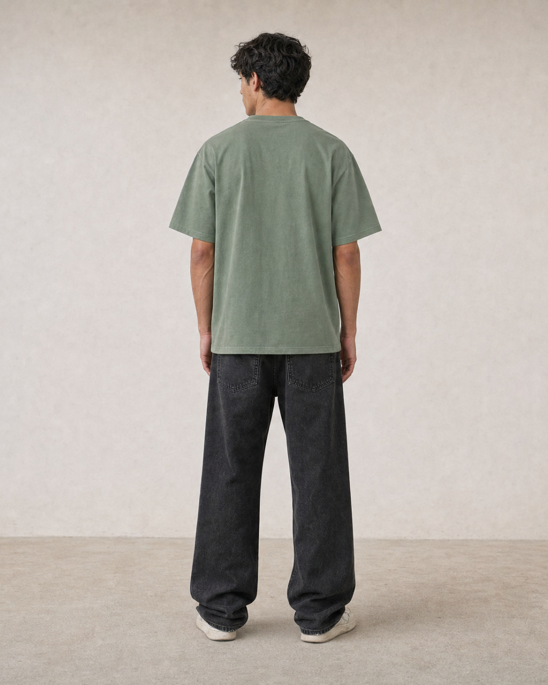 P.U.L.L & B.E.A.R 1991 Mini Logo T-Shirt – Sage Green