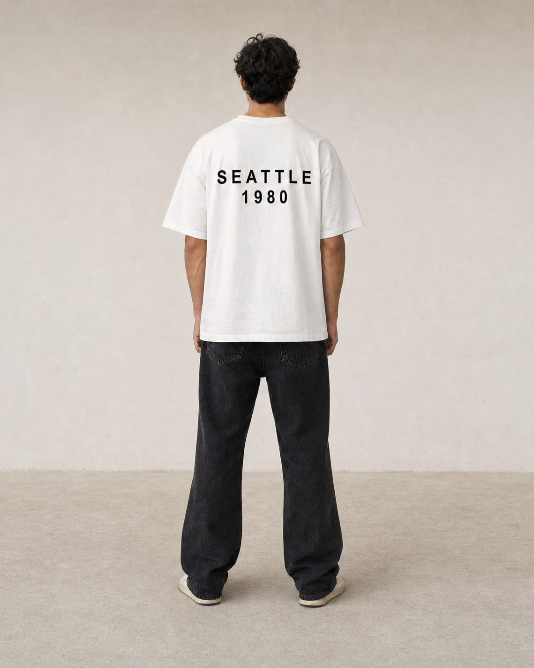 Z.A.R.A Seattle 1980 Relaxed-Fit T-Shirt – White