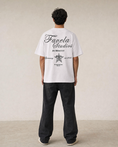 F.A.V.E.L.A Studios Double-Sided Graphic T-Shirt – White