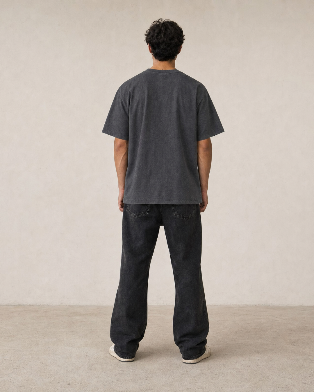 P.U.L.L & B.E.A.R STWD Graffiti T-Shirt – Washed Charcoal