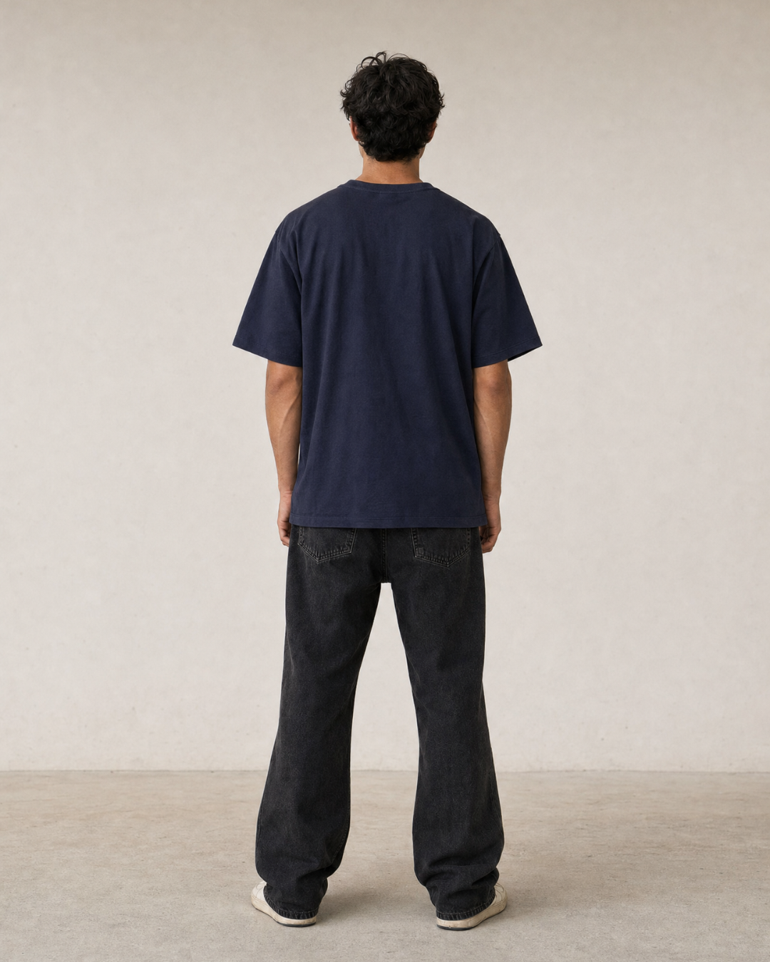 P.U.L.L & B.E.A.R Logo Relaxed-Fit T-Shirt – Navy
