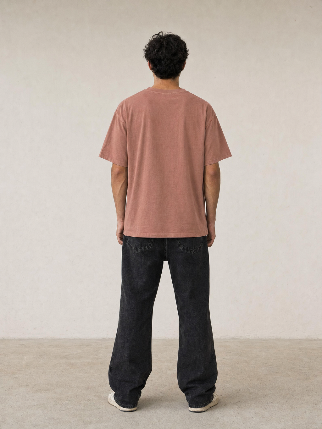 Z.A.R.A Washed Relaxed-Fit T-Shirt – Dusty Rose