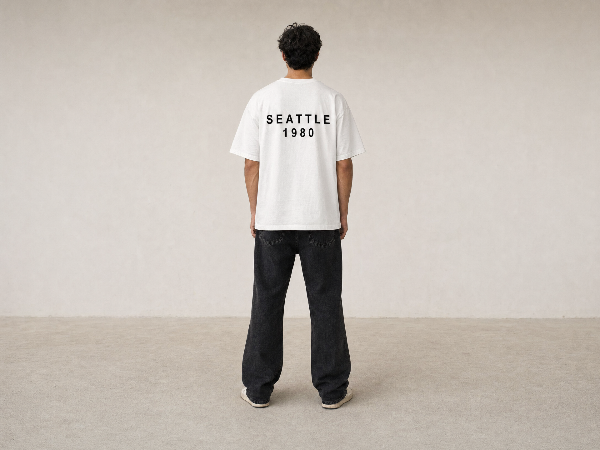Z.A.R.A Seattle 1980 Relaxed-Fit T-Shirt – White